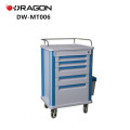 ABS plastic hospital use emergency crash cart medical medicine trolley